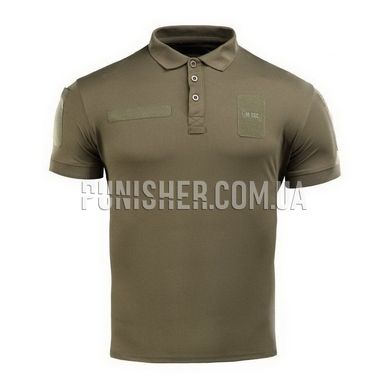 M-Tac Elite Tactical Coolmax Olive Polo Shirt, Olive, Small