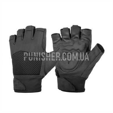 Рукавички Helikon-Tex Half Finger Mk2, Чорний, Small