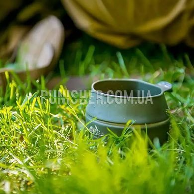 Складная кружка Helikon-Tex Fold-A-Cup - TPE, Olive, Столовые приборы