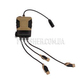 Гарнитура Silynx C4 OPS Complete Kit (Бывшее в употреблении), Coyote Brown