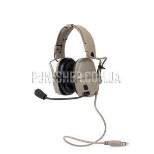 Гарнітура Ops-Core AMP Communication Headset, U-174, NFMI, Tan, 22, Single