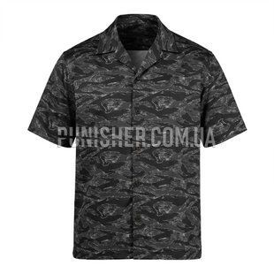 Гавайськая рубашка GIG Military Surf Tiger Black, Серый/Черный, Medium