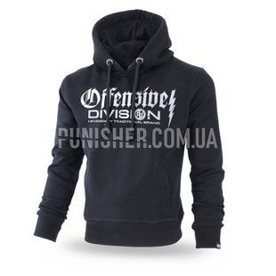 Dobermans Aggressive Offensive Division Hoodie, Black, Medium