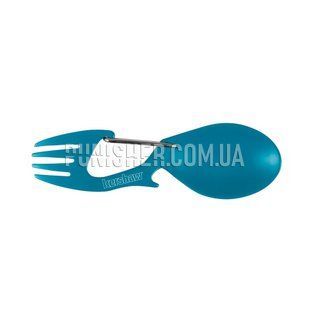 KAI Kershaw Ration Fork Spoon, Teal Blue, Cutlery