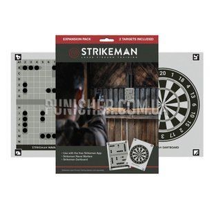 Розширений набір мішеней Strikeman Морські битви та Дартс, Чорний, Мішень