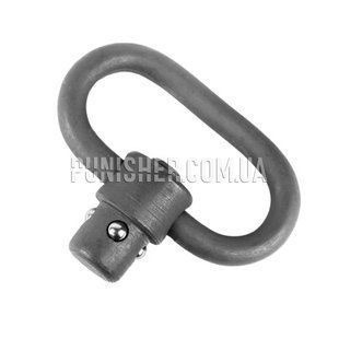 Blue Force Gear Push Button QD Sling Swivel 1.25&rdquo;, Black, Swivel