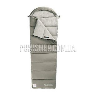 Спальник з капюшоном Naturehike M300 CNK2350WS023, лівий, Foliage Green, Спальний мішок