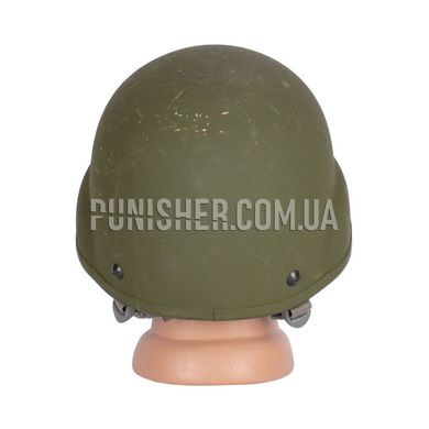 Шлем кевларовый MSA MICH Ballistic Helmet (Бывшее в употреблении), Olive, Large