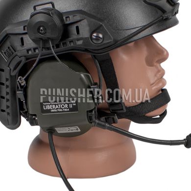 TCI Liberator II headband with ARC adaptors (Used), Olive, Single