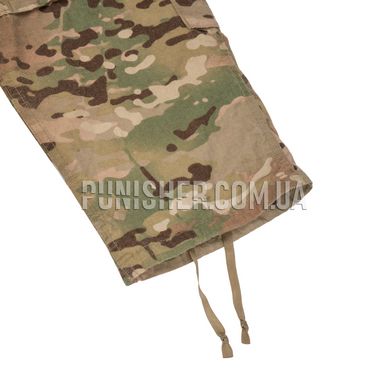 Штани US Army Combat Uniform FRACU Multicam під наколінники (Вживане), Multicam, Large Regular