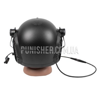 Активная гарнитура TCI Liberator II с креплениями на рельсы шлема (Бывшее в употреблении), Olive, Single
