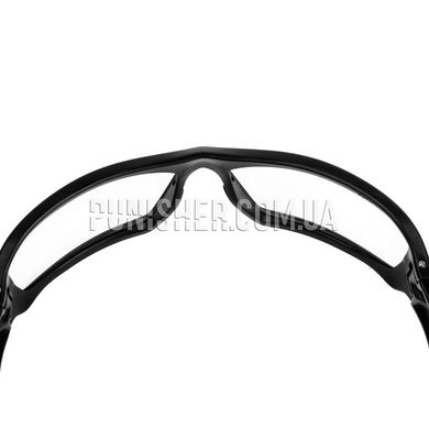 Walker’s IKON Forge Glasses with Clear Lens, Black, Transparent, Goggles