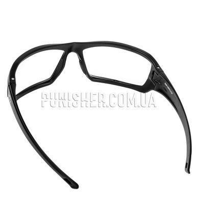 Walker’s IKON Forge Glasses with Clear Lens, Black, Transparent, Goggles