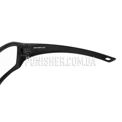 Баллистические очки Walker's IKON Forge Glasses с прозрачными линзами, Черный, Прозрачный, Очки