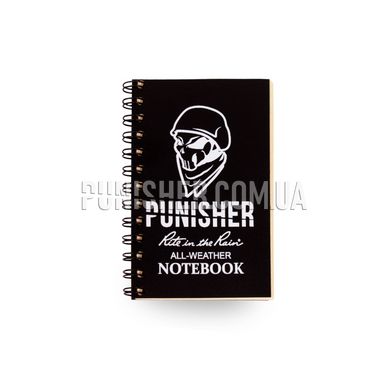 Punisher All-Weather Notebook from Rite in the Rain Paper 10.8x7cm, Tan, Notebook
