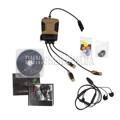 Silynx C4 OPS Complete Kit (Used), Coyote Brown