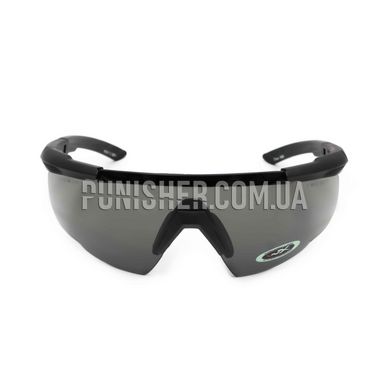 Комплект тактичних окулярів Wiley-X Saber Advanced, Чорний, Бурштиновий, Прозорий, Димчастий, Окуляри
