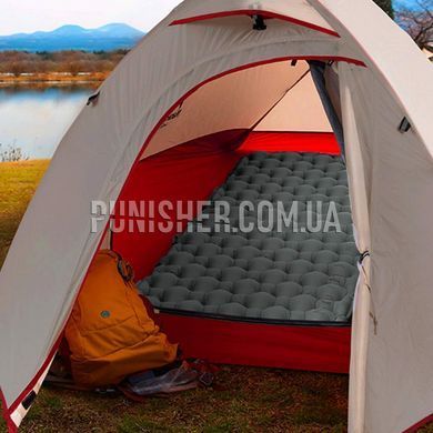 Naturehike FC-10 NH19Z001-P Inflatable Mat, 65 mm, Grey, Mat