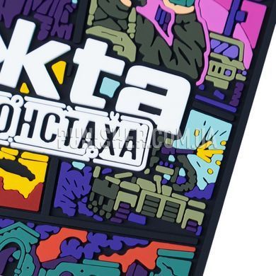 Нашивка Brand Element ЖТА Констаха, Фиолетовый, ПВХ, Нет