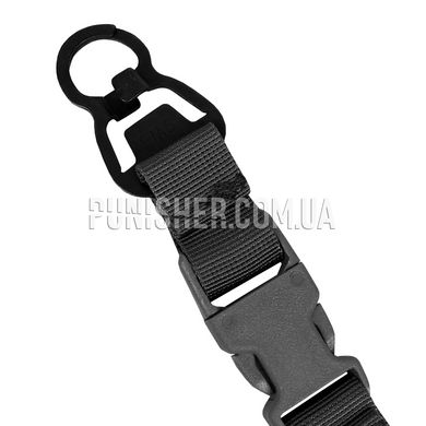 Emerson L.Q.E. One Point Sling/Delta, Black, Rifle sling, 1-Point