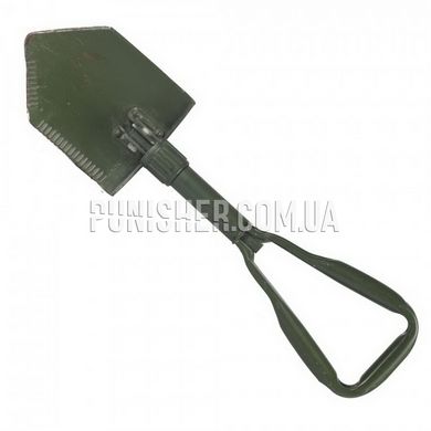 Bundeswehr folding spade (Used), Olive Drab, Shovel