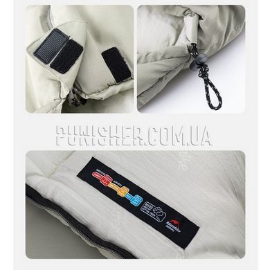 Спальник с капюшоном Naturehike M300 CNK2350WS023, левый, Foliage Green, Спальный мешок