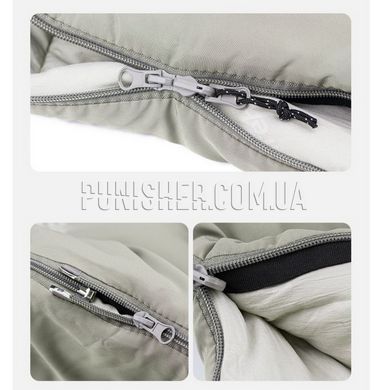 Спальник с капюшоном Naturehike M300 CNK2350WS023, левый, Foliage Green, Спальный мешок