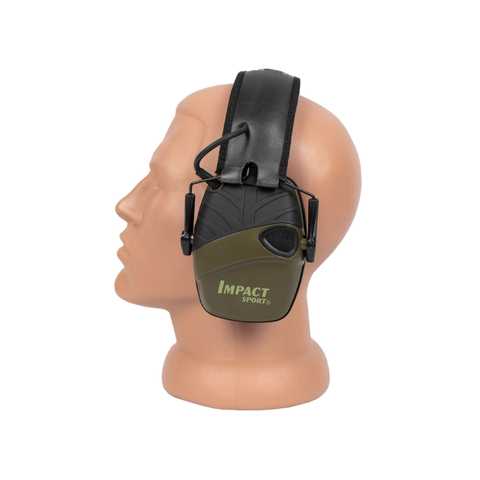 Howard Leight Impact Sport Earmuff Showcase instance Olive buy with  international delivery