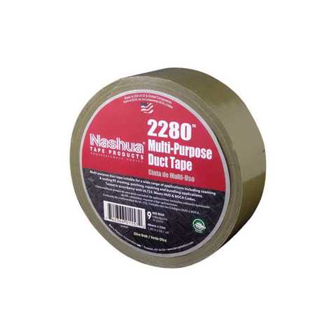 Nashua 2280 Duct Tape 2 in x 60 yd - 9 Mil - Olive Drab