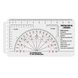 Линейка ECOpybook Protractor UA Chicken 2000000168951 фото 1