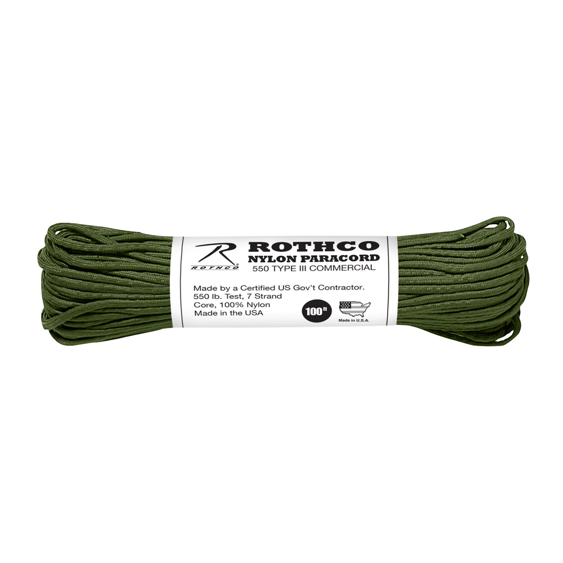 Паракорд Rothco G.L.Plus Nylon Paracord Type III 550 30m Rothco - купити в Україні