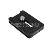Sunwayfoto DP-60R Universal Quick-Release Plate, Black, Plat