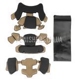 Защитные подушки FMA TB1275 для шлемов типа FAST, MICH, ACH, OPS-Core, Coyote Brown, Защитная подушка