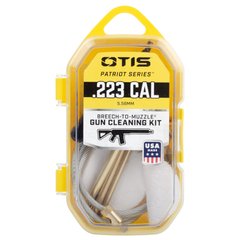 OTIS Patriot Series .223 Cal Gun Cleaning Kit, Yellow, .223, 5.56, Cleaning kit