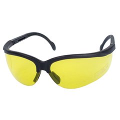 Walker's Impact Resistant Sport Glasses with Yellow Lens, Black, Yellow, Goggles