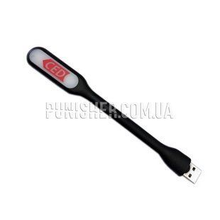 CED USB LED-светильник, Черный, Аксессуары, USB, Белый