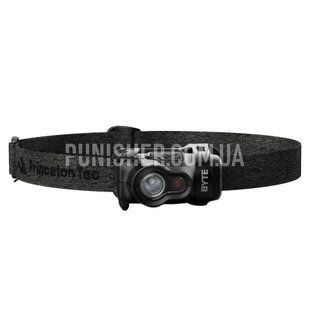 Налобный фонарь Princeton Tec Byte 200 Lumens, Черный, Налобный, Батарейка, Белый, Красный