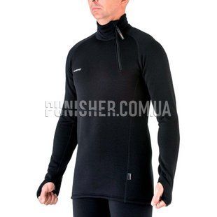 Fahrenheit PS ZIP Slash Raglan, Black, X-Small Regular