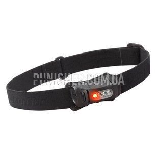 Тактический фонарь Princeton Tec Fred, Черный, Налобный, Батарейка, Белый, Красный