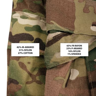 Штаны огнеупорные Army Combat Pant FR Multicam 65/25/10, Multicam, Medium Regular