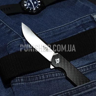 Нож Firebird FH11CF, Черный, Нож, Складной, Гладкая