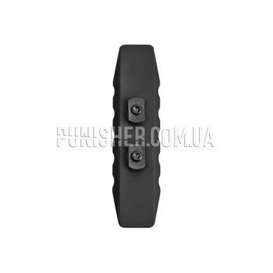 KPYK CRC 9021 Picatinny Rail for 5 slots with M-Lok Mount, Black, M-Lok, Picatinny rail