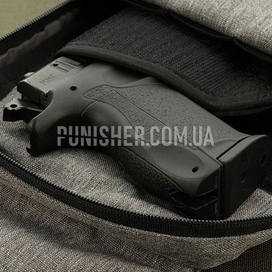 M-Tac Tactical bag shoulder with Velcro, Grey
