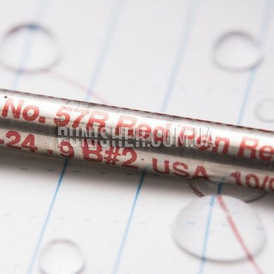 Всепогодний стрижень для ручки Rite in the Rain All-Weather Pen Refill 57R, червоне чорнило, Червоний, Аксесуари
