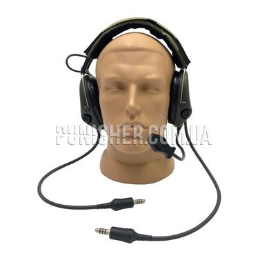 MSA Sordin Supreme Pro DUAL Headset, Olive, Headband