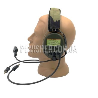 MSA Sordin Supreme Pro DUAL Headset, Olive, Headband