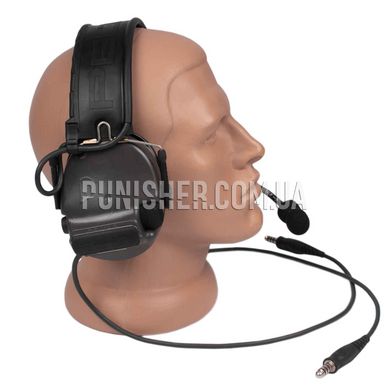 Активная гарнитура Peltor Сomtac III headset DUAL (Бывшее в употреблении), Foliage Green, С оголовьем, 23, Comtac III, 2xAAA