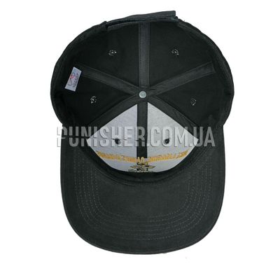 Бейсболка Rothco Marine Semper Fi Low Profile Cap, Черный, Универсальный