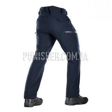 M-Tac Soft Shell Winter Dark Navy Blue Pants, Navy Blue, Large