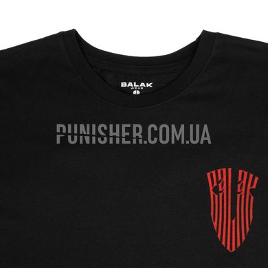 Balak Wear "Ukrainian SOF" T-shirt, Black, Small
